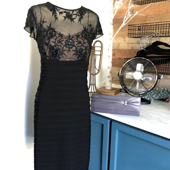 Mariposa cocktail dress - sz 36 - Picture 1 of 5